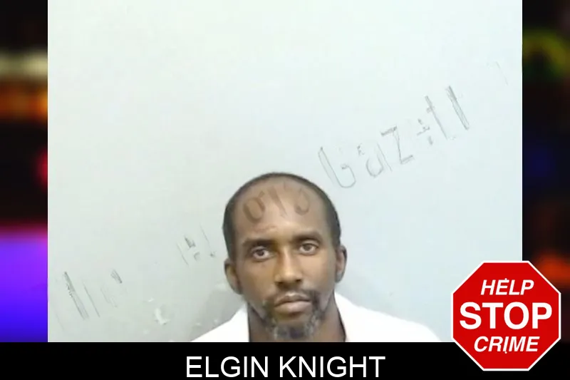 Elgin Knight mugshot