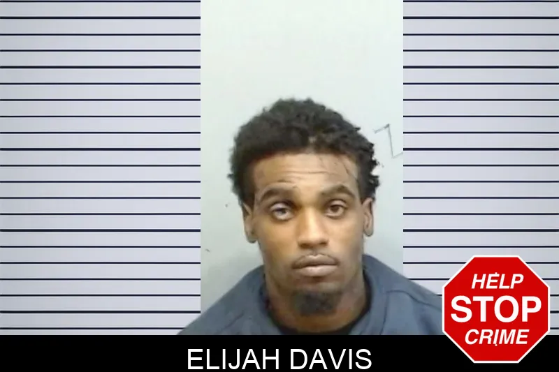 Elijah Davis mugshot