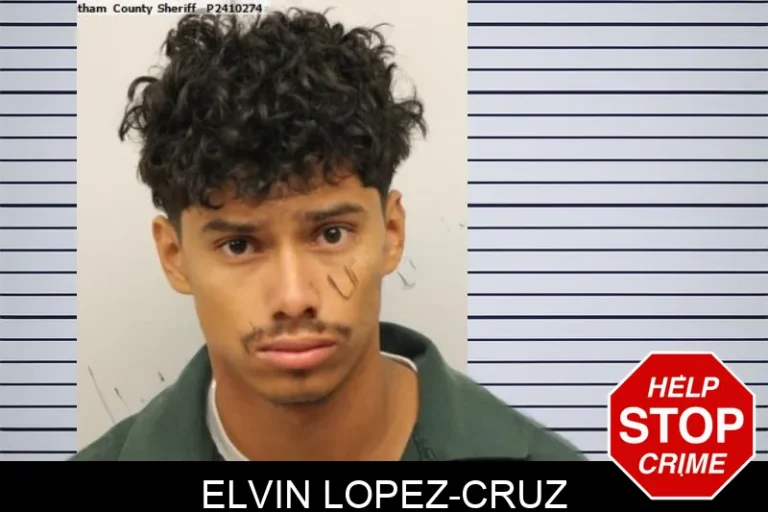 Elvin Lopez-Cruz mugshot – Chatham County , Georgia Elvin Lopez-Cruz