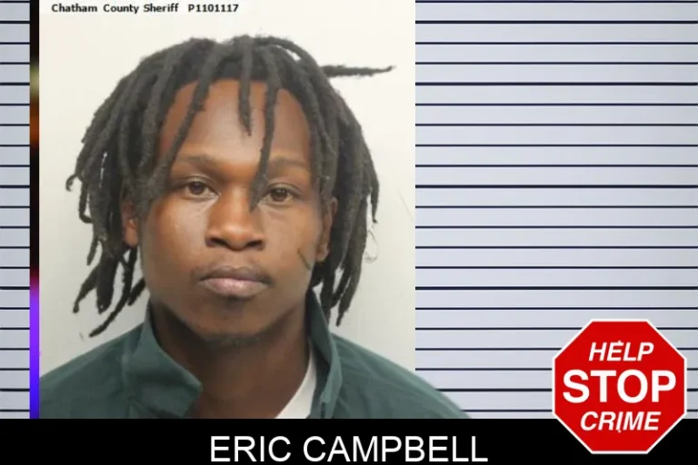 Eric Campbell mugshot – Chatham County , Georgia Eric Campbell