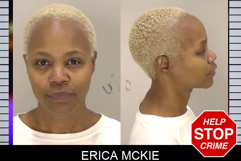 Erica McKie mugshot