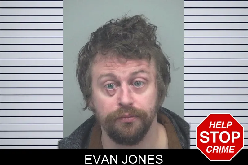 Evan Jones mugshot