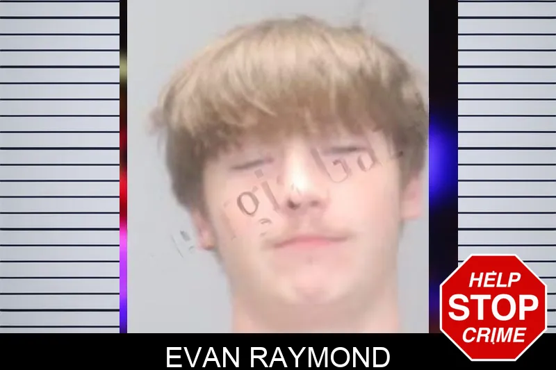 Evan Raymond mugshot
