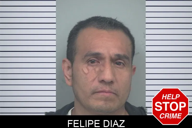 Felipe Diaz mugshot