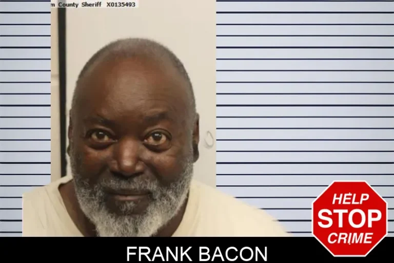 Frank Bacon mugshot – Chatham County , Georgia Frank Bacon