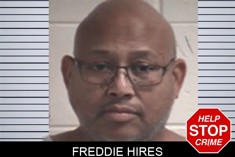 Freddie Hires mugshot