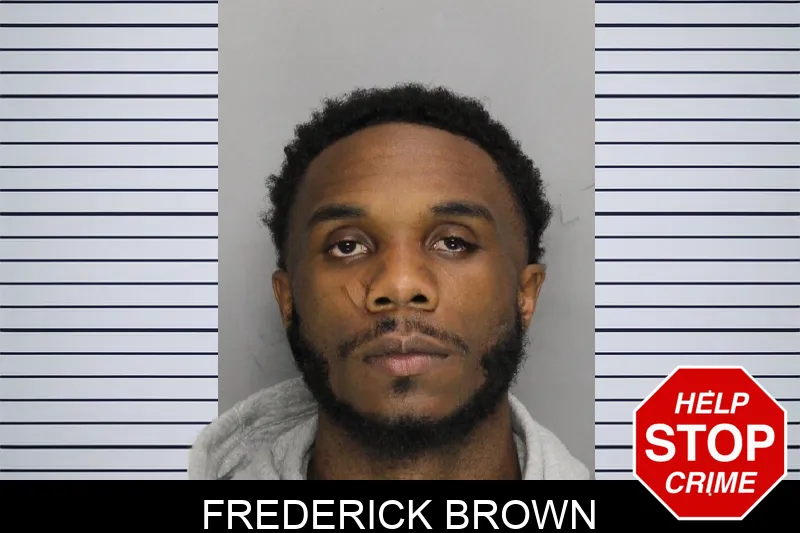 Frederick Brown mugshot
