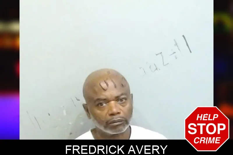 Fredrick Avery mugshot