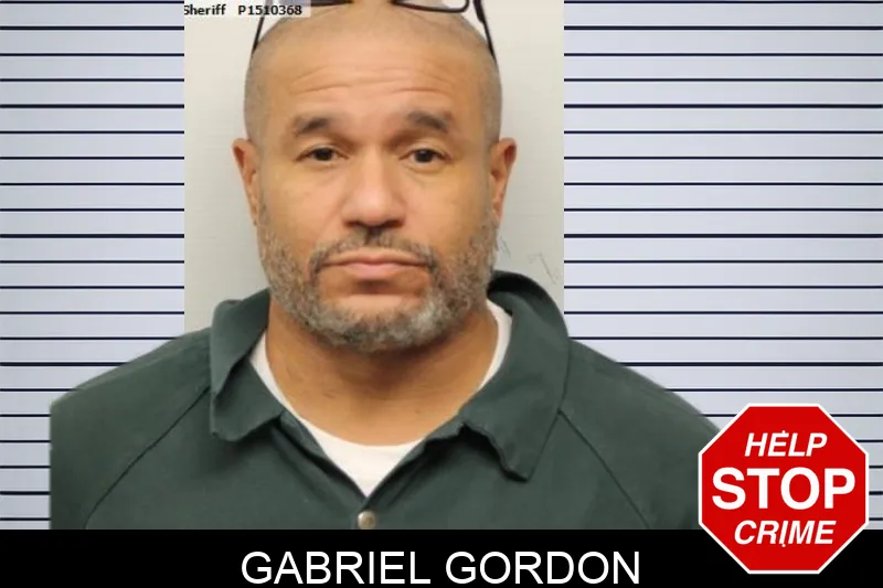 Gabriel Gordon mugshot