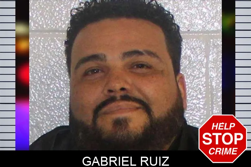 Gabriel Ruiz mugshot
