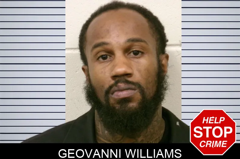 Geovanni Williams Mugshots