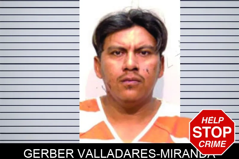 Gerber Valladares-Miranda Mugshots