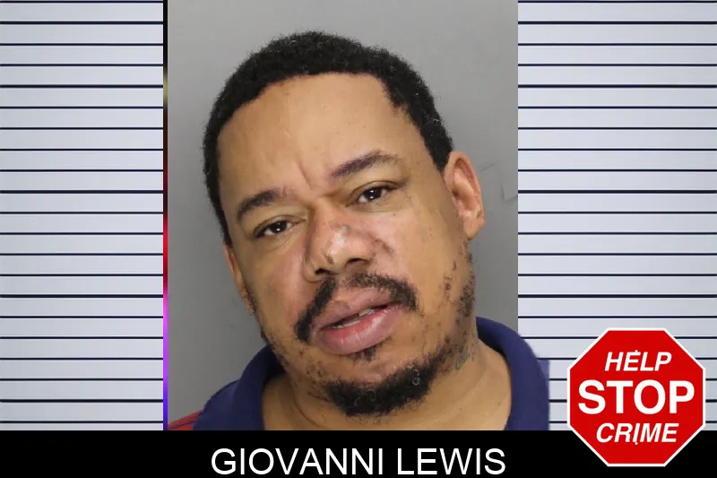 Giovanni Lewis mugshot