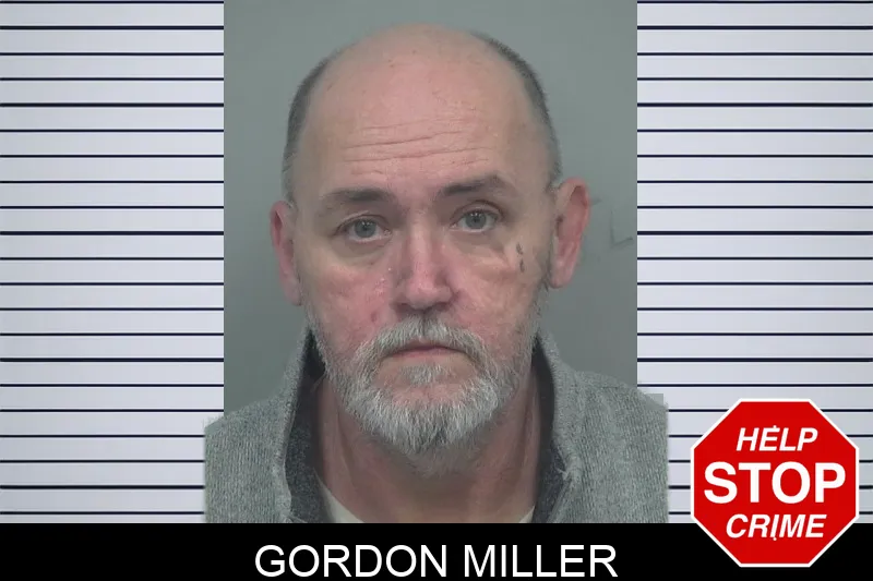 Gordon Miller mugshot
