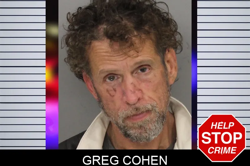 Greg Cohen mugshot