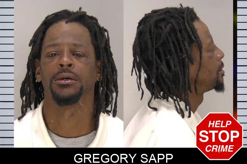 Gregory Sapp mugshot