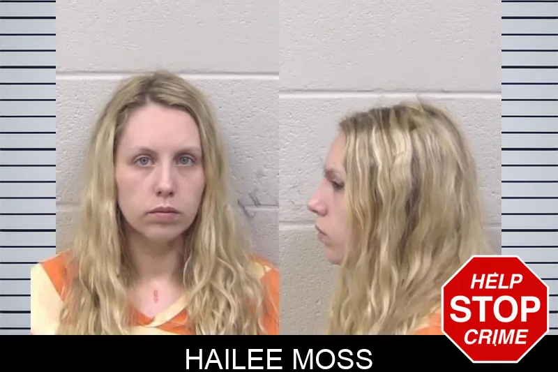 Hailee Moss Mugshots