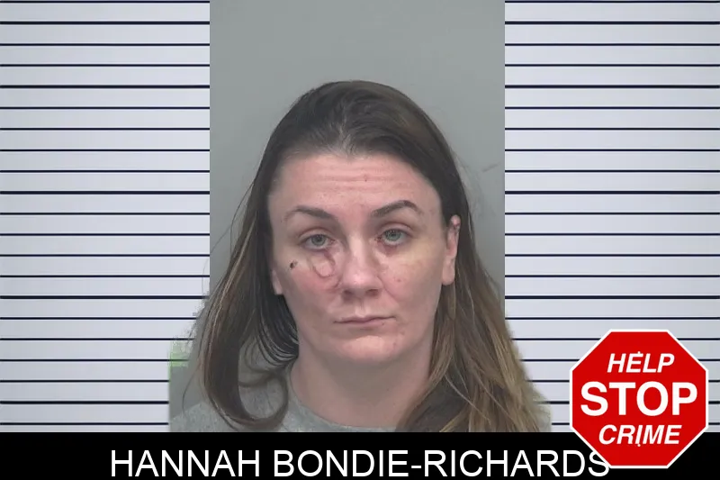 Hannah Bondie-Richards Mugshots