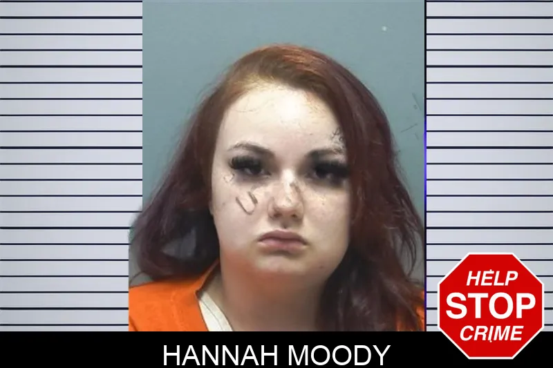 Hannah Moody Mugshots