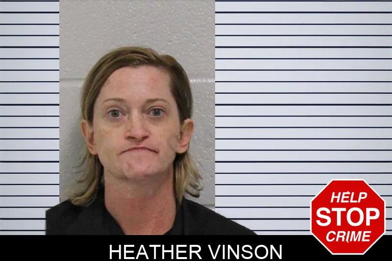 Heather Vinson mugshot