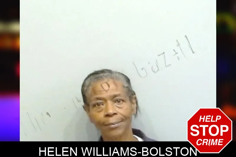 Helen Williams-Bolston mugshot