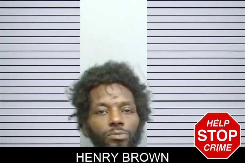 Henry Brown mugshot