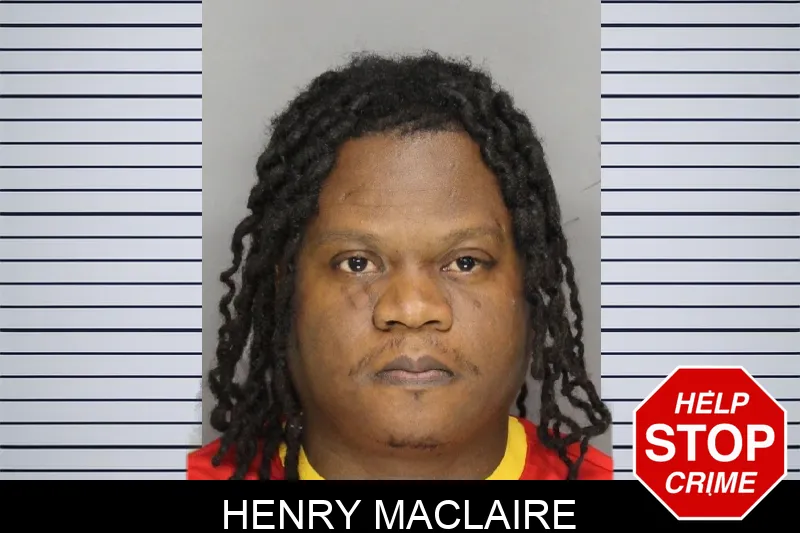 Henry Maclaire mugshot