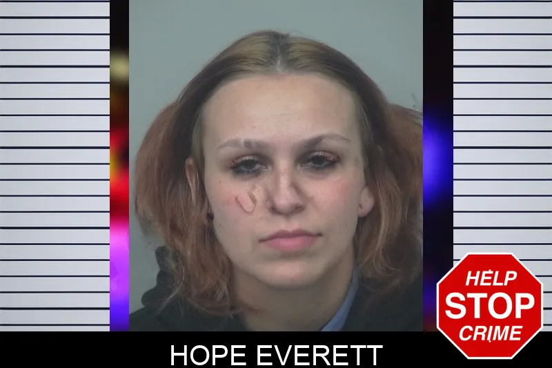 Hope Everett mugshot