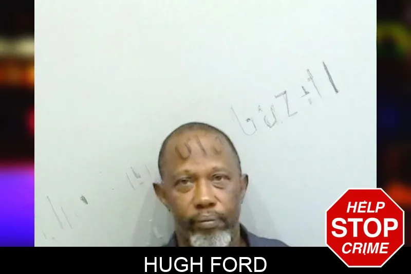 Hugh Ford mugshot