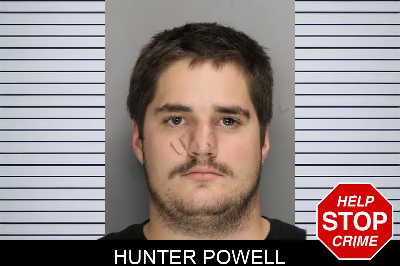 Hunter Powell mugshot