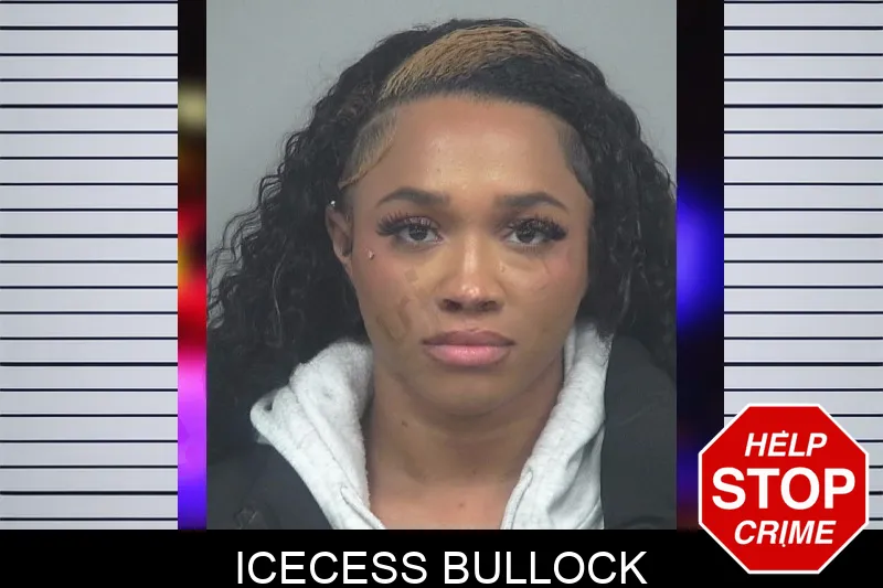 Icecess Bullock Mugshots