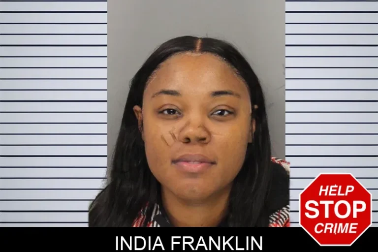 India Franklin mugshot – Cobb County , Georgia India Franklin