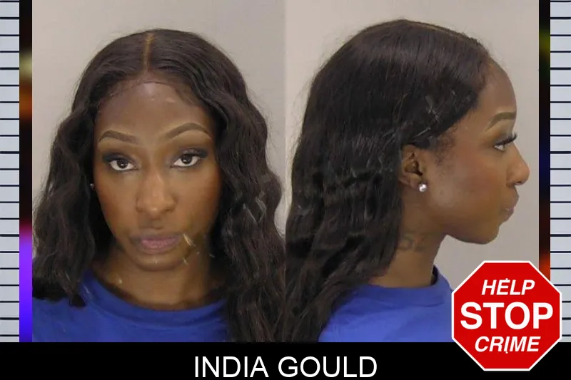 India Gould mugshot – Richmond County , Georgia India Gould mugshot