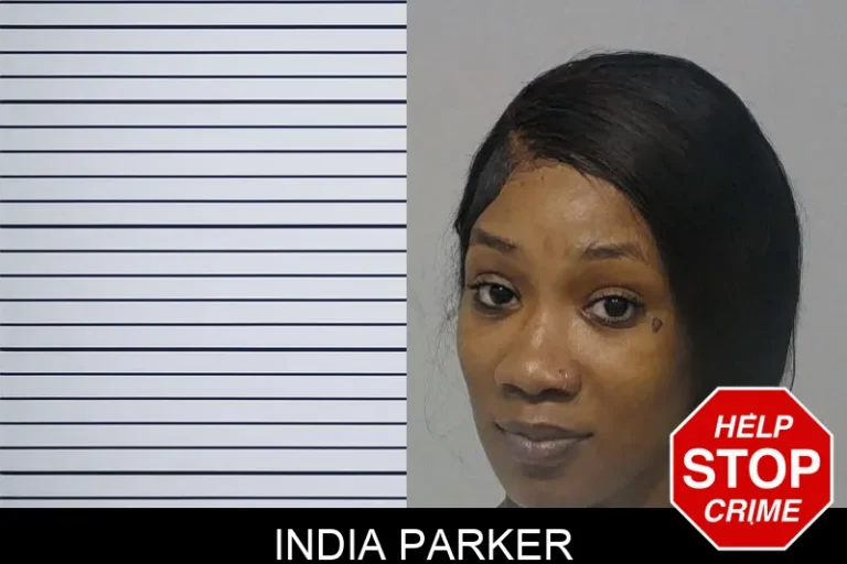 India Parker mugshot – Bibb County , Georgia India Parker