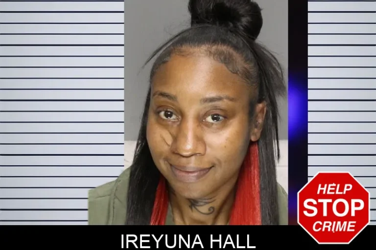Ireyuna Hall mugshot – Cobb County , Georgia Ireyuna Hall