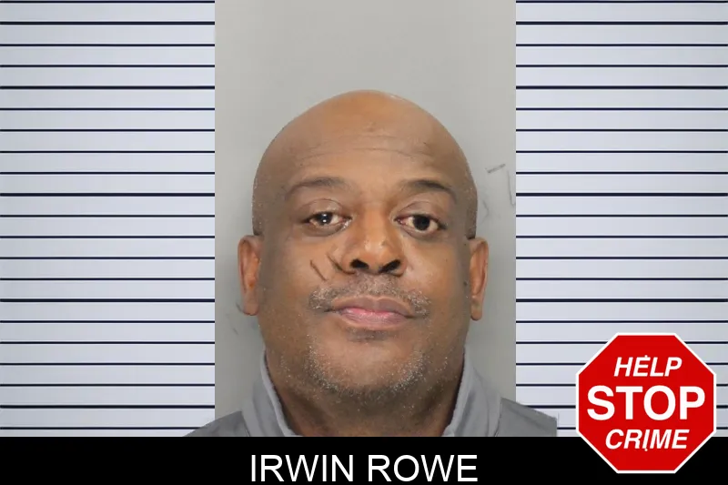 Irwin Rowe mugshot