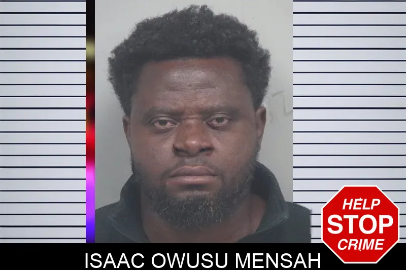 Isaac Owusu Mensah mugshot