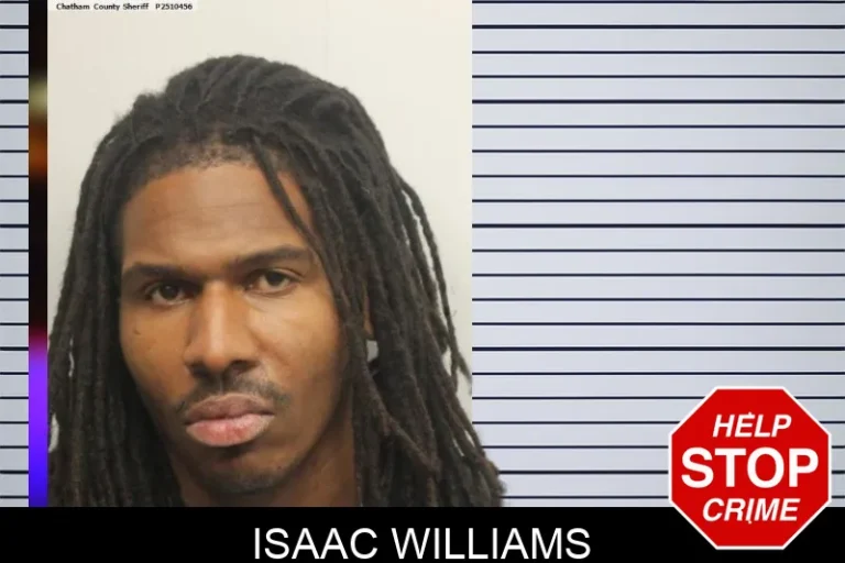 Isaac Williams mugshot – Chatham County , Georgia Isaac Williams