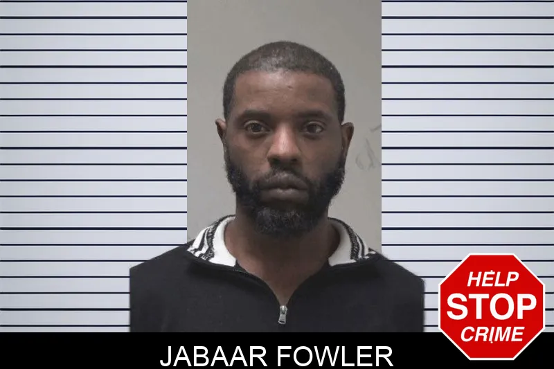 Jabaar Fowler mugshot
