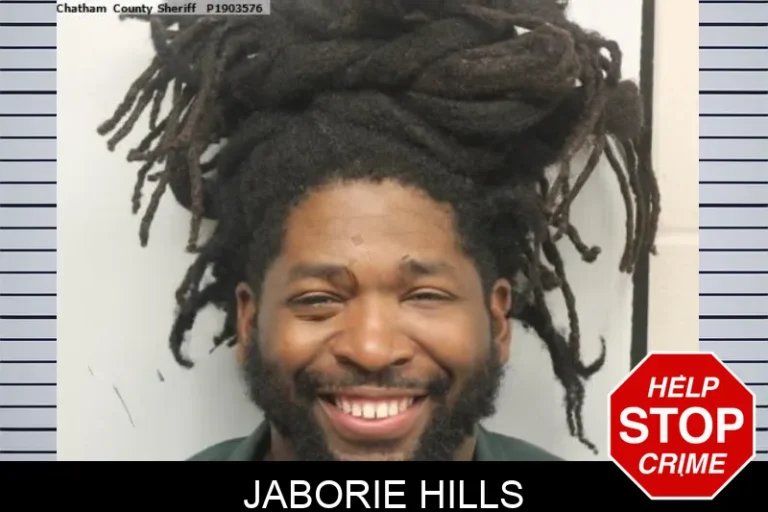 Jaborie Hills mugshot – Chatham County , Georgia Jaborie Hills