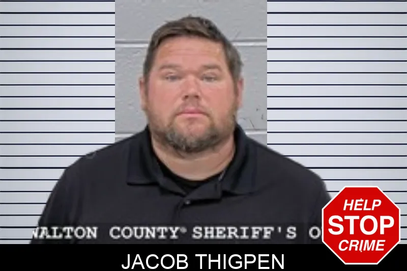 Jacob Thigpen mugshot – Walton County , Georgia Jacob Thigpen mugshot