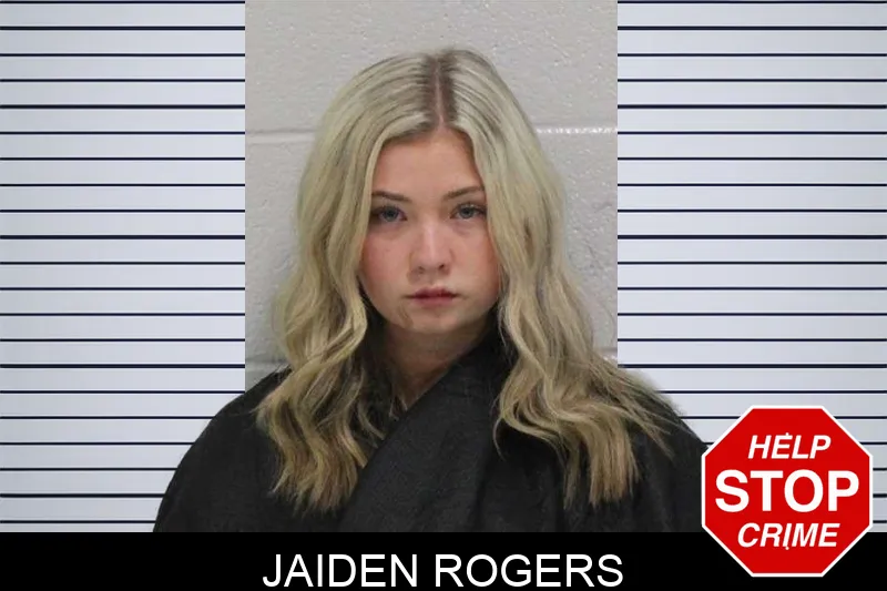 Jaiden Rogers mugshot