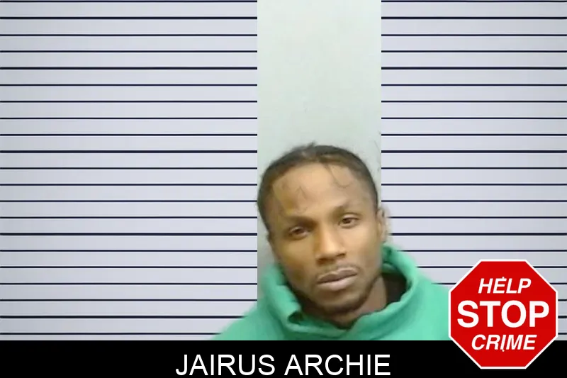 Jairus Archie mugshot