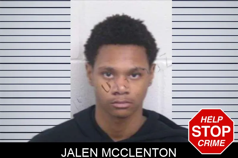 Jalen McClenton Mugshots