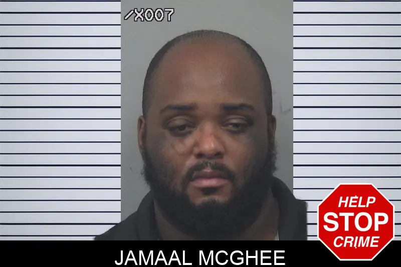 Jamaal McGhee mugshot