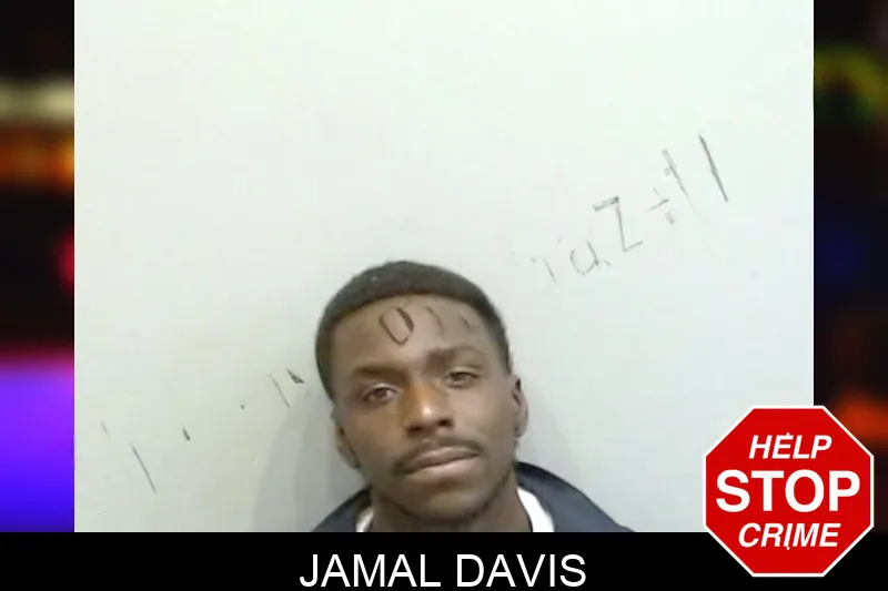 Jamal Davis mugshot
