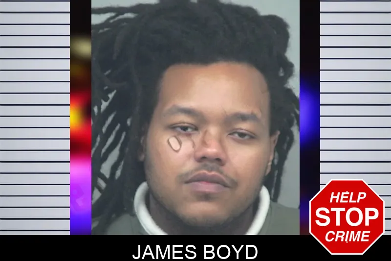 James Boyd mugshot