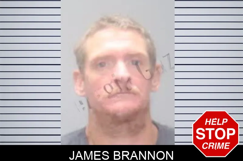 James Brannon mugshot