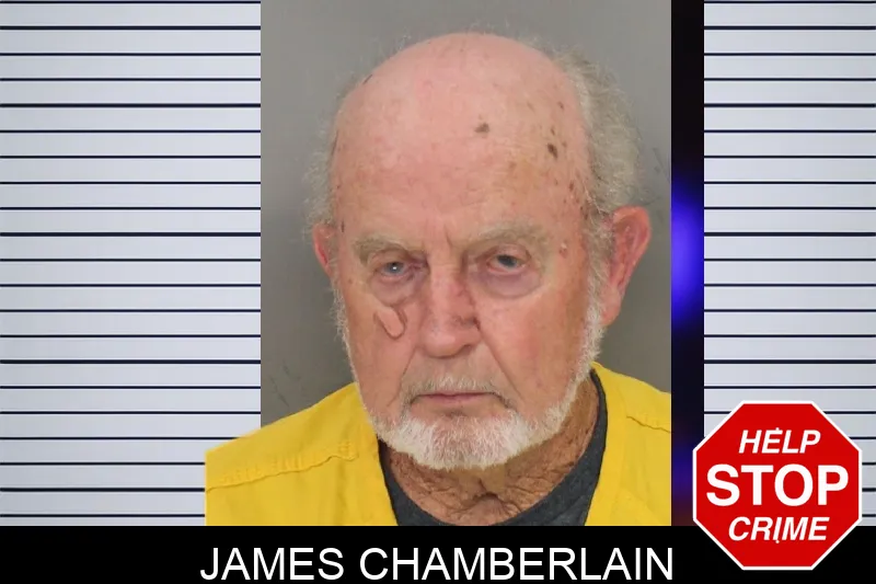 James Chamberlain mugshot