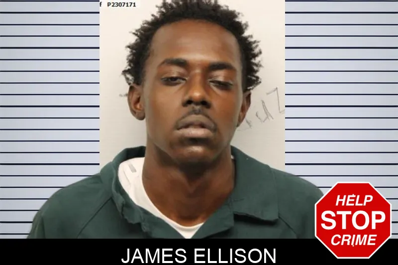 James Ellison mugshot